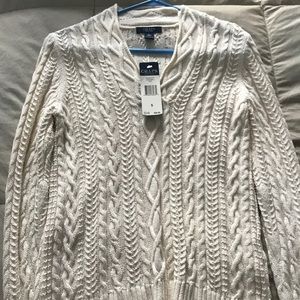 *New* Chaps Pull-over Sweater - Cream Color